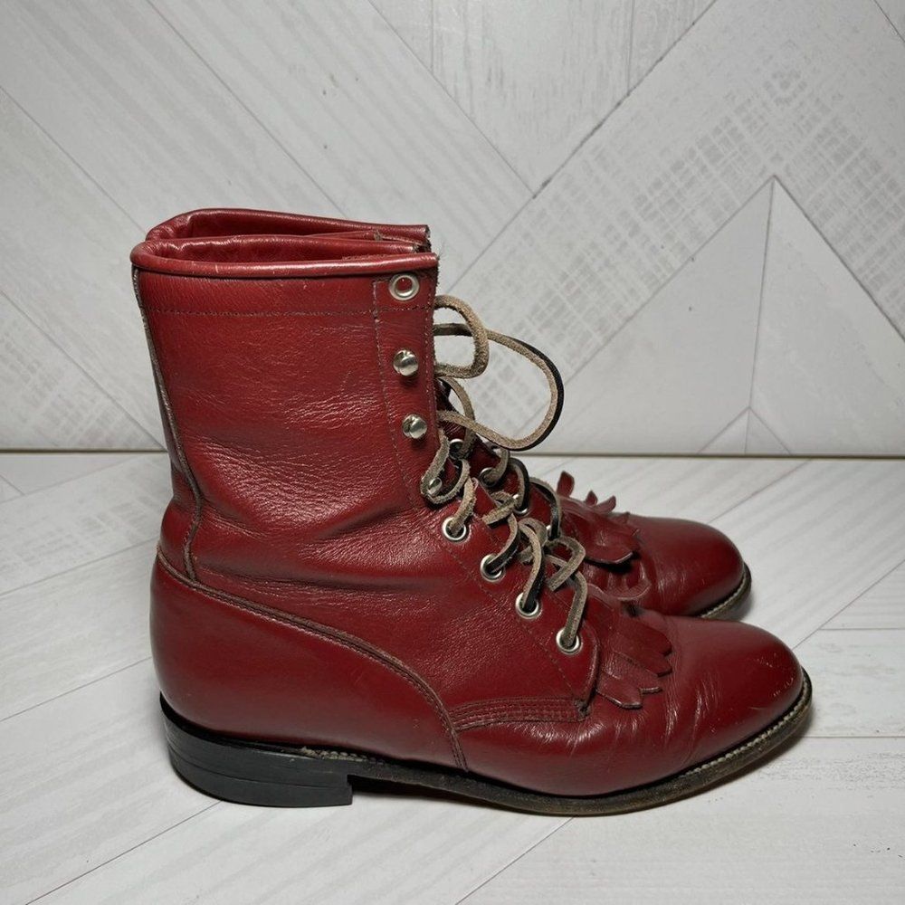 Womens justin cowgirl boots size 6C